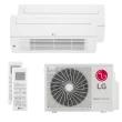 Ar Condicionado Multi Bi Split Inverter Cassete 1 Via LG 18000 BTUs (1x9000+1x12000) Quente e Frio 220V (Z2UW18GFB1.AWGZBR1)
